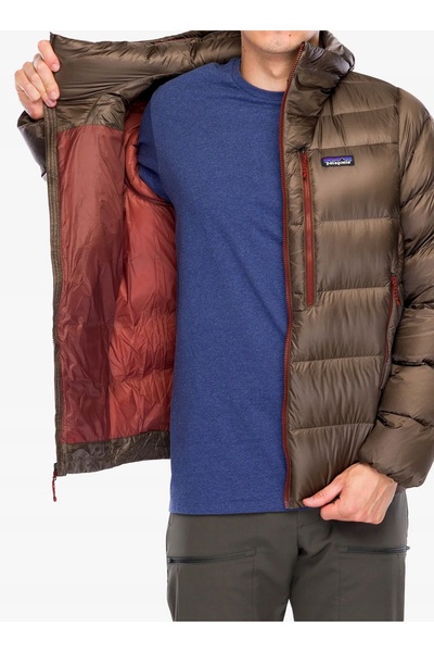 Patagonia Fitz Roy Down Hoody - marlow brown XL