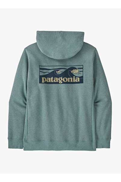 Patagonia Boardshort Logo Uprisal Hoody - albastru salvie XL