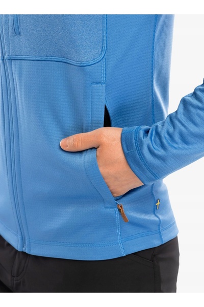 Fjällräven Fjallraven Abisko Trail Fleece Treking Sweatshirt - un blue S