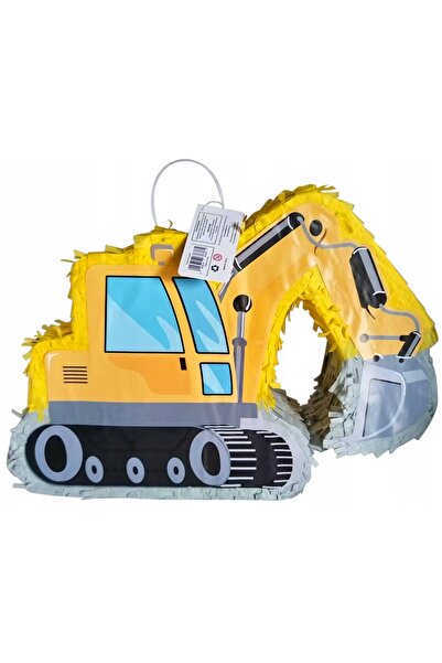 NO BRAND ADIKBAL-Piniata Excavator, 40x30x9,5 cm piniata de ziua de naștere p...