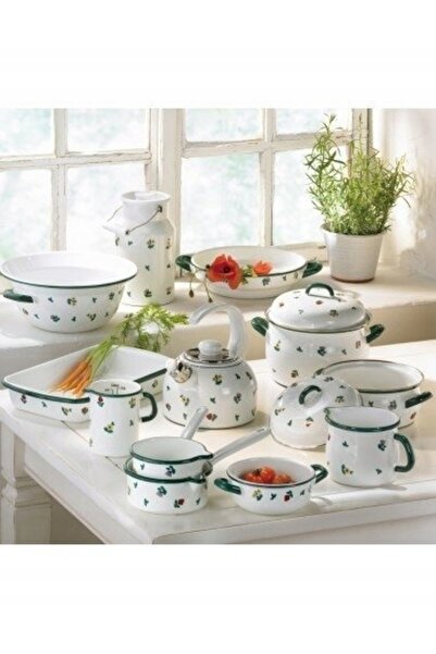NO BRAND RIESS Garnek niski 1,5l 18cm GMUNDNER Streublumen ceramică cuarț AUS...