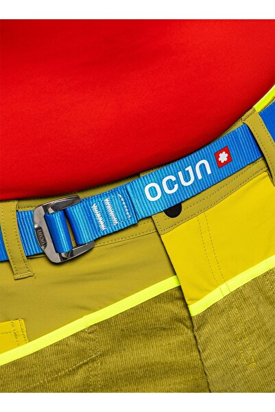 NO BRAND Curea pentru pantaloni Ocun Belt SB 28 mm - albastră