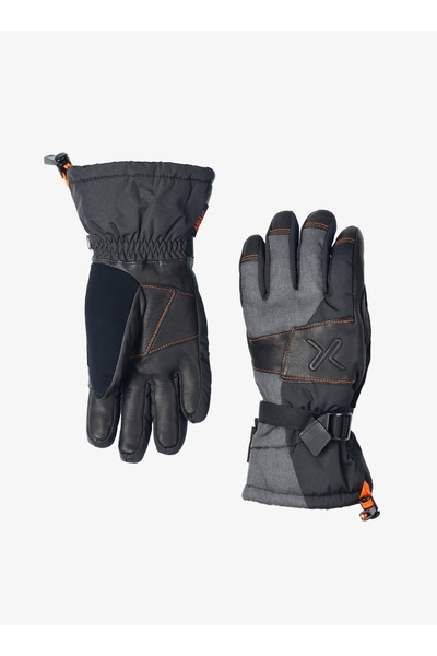 NO BRAND Mănuși de schi Extremities Meridian Glove - negru/gri, mărimea S