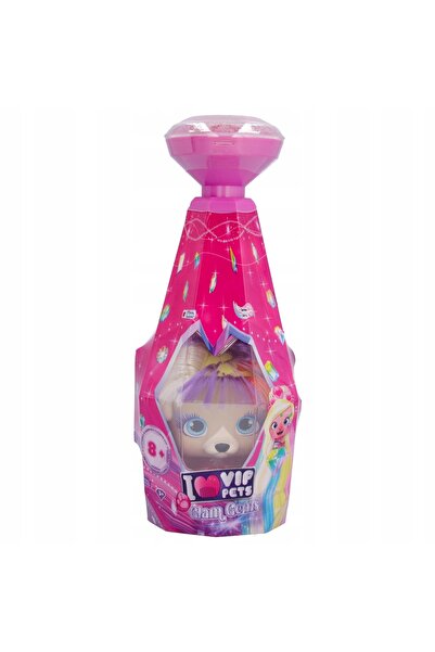 TM TOYS TmToys VIP PETS GLAM GEMS CĂȚEL CU PIATRĂ PREȚIOASĂ surpriză JULIET
