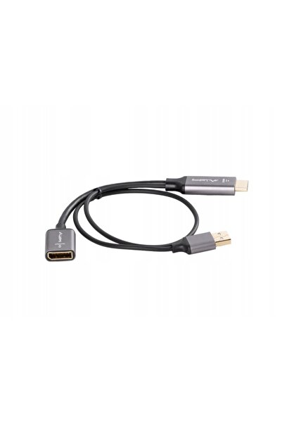 Lanberg Adaptor HDMI M 2.0 la Displayport 1.2 4K60Hz 20cm