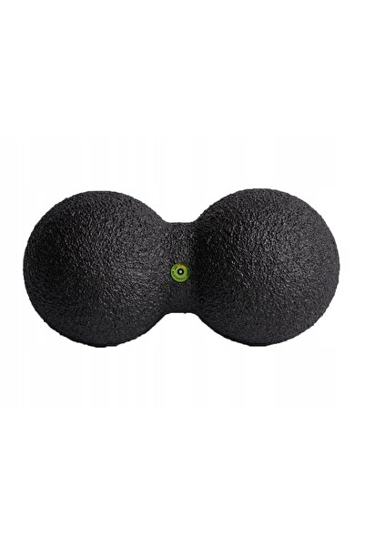 NO BRAND Minge dublă de masaj Blackroll DuoBall 12 cm – negru