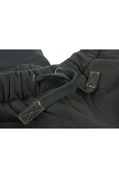 Fox Pantaloni jogger căptușiți groși negri/portocalii Roz S