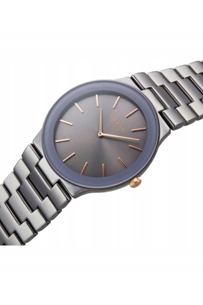 NO BRAND Ceas pentru bărbați Obaku Svale Graphite Obaku-V281GXJJCJ