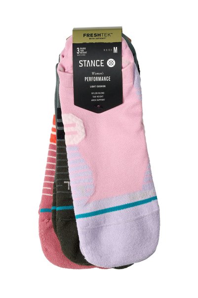 NO BRAND Șosete de alergare pentru femei Stance Core 3 Pack - lila 35-37