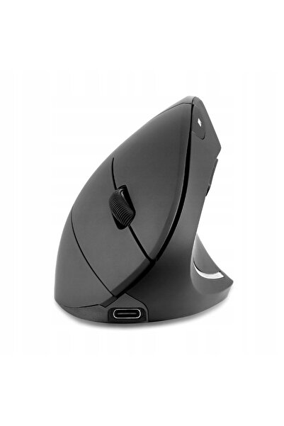 Perixx Mouse wireless PERIMICE-713R optic vertical cu inducție negru