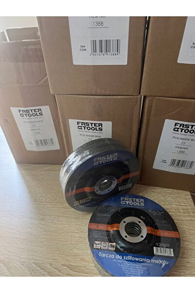 NO BRAND FASTER TOOLS Disc abraziv pentru metal 125 x 6,0, 25 bucăți