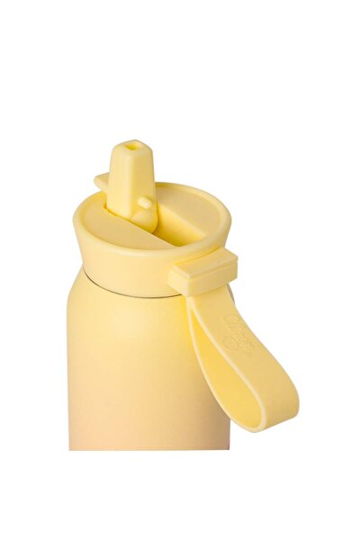 NO BRAND Termos Citron din oțel inoxidabil 350ml - Roz Galben Strălucitor
