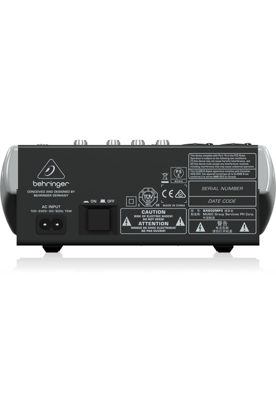 NO BRAND BEHRINGER XENYX QX602MP3 – mixer cu 6 canale și player MP3