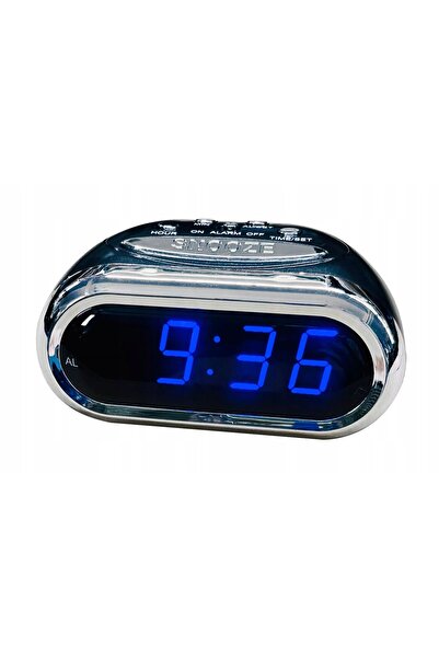 PERFECT Ceas deșteptător electronic LED fără fir cu temporizator de somn JB-2...