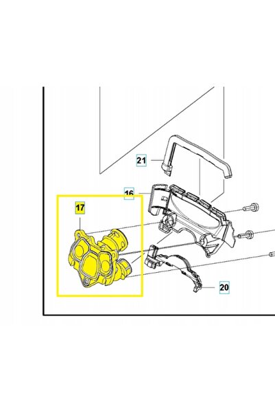 NO BRAND Conector carburator galerie admisie drujbă pentru Husqvarna 565 572X...