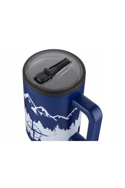 NO BRAND Florina Power 1.1L Termos de lucru albastru oțel