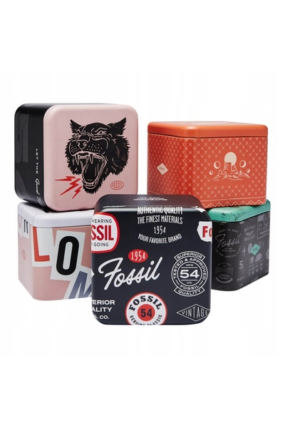 Fossil Ceas de scafandru bărbătesc TRENDY YOUTH FS5960 albastru, cu lupă, 100...