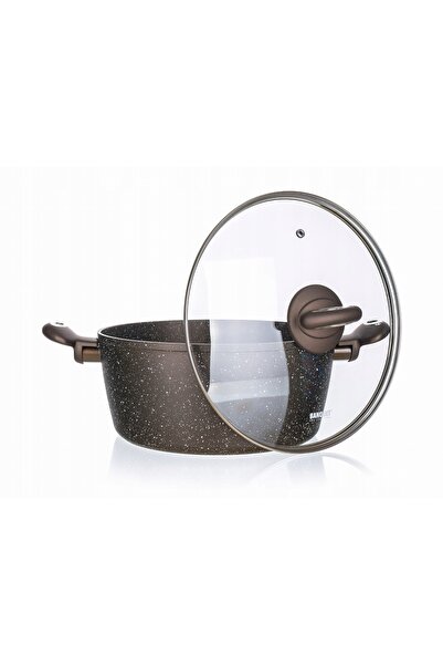 BANQUET Oală Tradițională Premium Maro Închis Mare 4.3L GAZ INDUCȚIE 5332