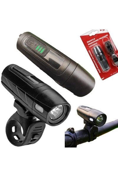 NO BRAND Lampă frontală pentru bicicletă XC-283LS USB 200LM
