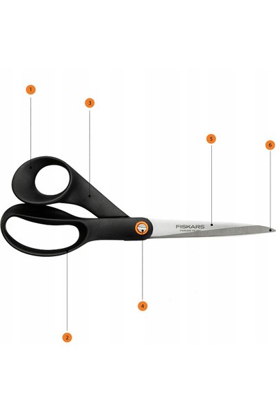 FiSKARS Foarfece 25CM pentru cusut și artizanat, universale