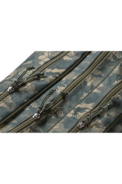 NO BRAND Geantă pentru lansete de pescuit Rod Holdal Multi 160 Camo cu 3 comp...
