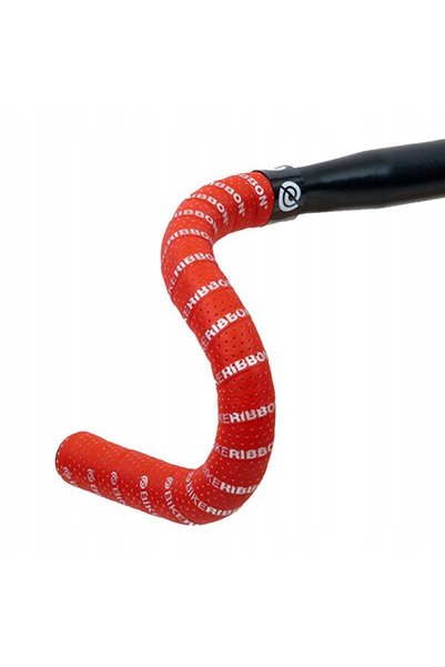 NO BRAND BIKERIBBON EOLO SOFT bandă roșie pentru ghidon