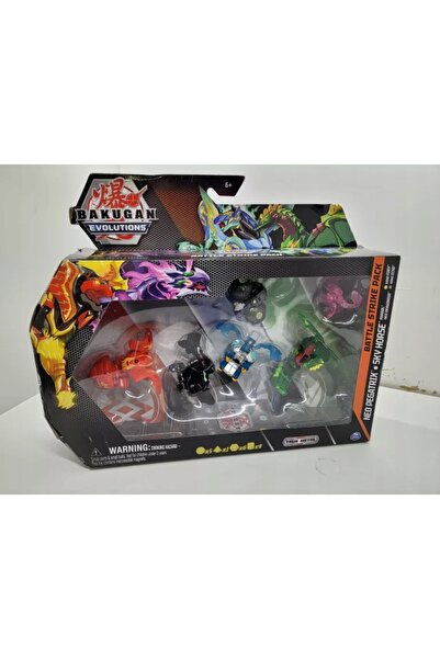 Spin Master Toys Far East BAKUGAN EVOLUTIONS BATTLE STRIKE PACK 6 FIGURINE + ...