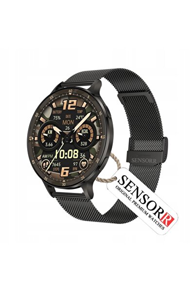 SENSORR SMARTWATCH CEAS BĂRBAȚI APELURI RATE DE PULS SLEEP MONITORIZARE PASUR...