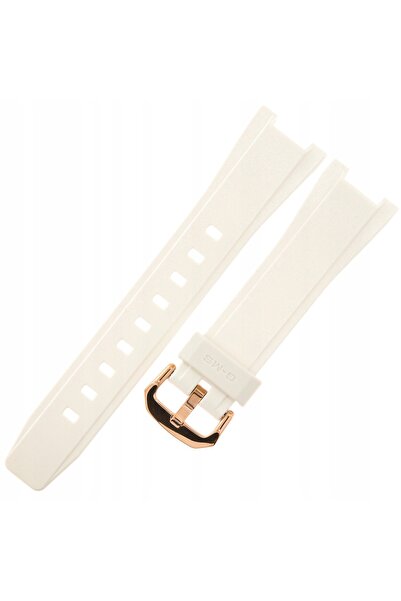 Casio 10569608 - Curea de ceas - MSG-S200 / MSG-S200G-7A - Albă