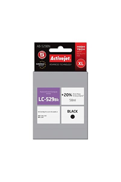 ActiveJet 4x cerneală compatibilă pentru BROTHER DCP-J100 DCP-J105 DCP-J200 XL