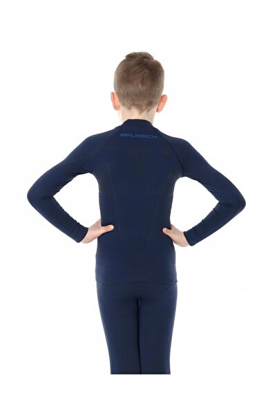 Brubeck Hanorac pentru băiat junior THERMO bleumarin 152/158