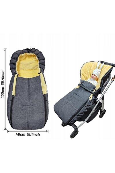 NO BRAND Sac de dormit pentru copii ALLILUYAA, impermeabil, pentru cărucior, ...