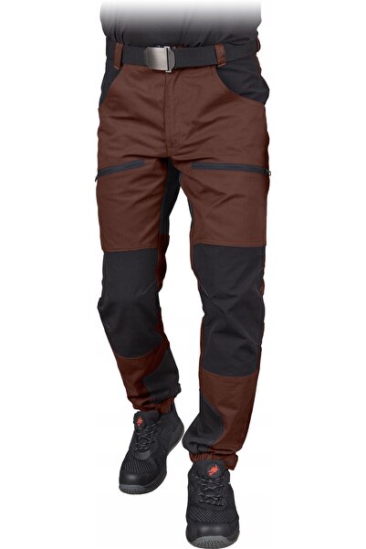 Reis Pantaloni de protecție pentru talie HOBBER, bărbați, maro-negru, mărimea 58