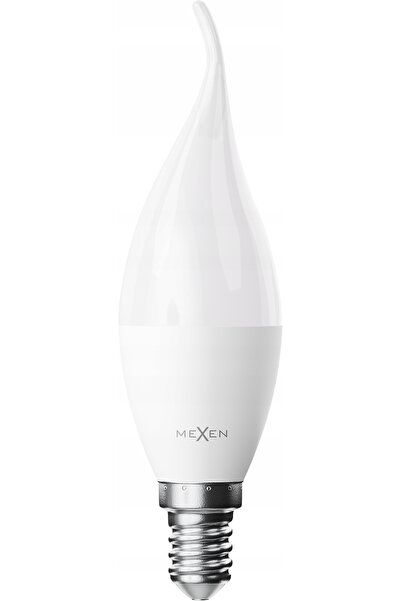 Mexen 10x bec LED E14 alb neutru 10W=75W cu efect de flacără, economic