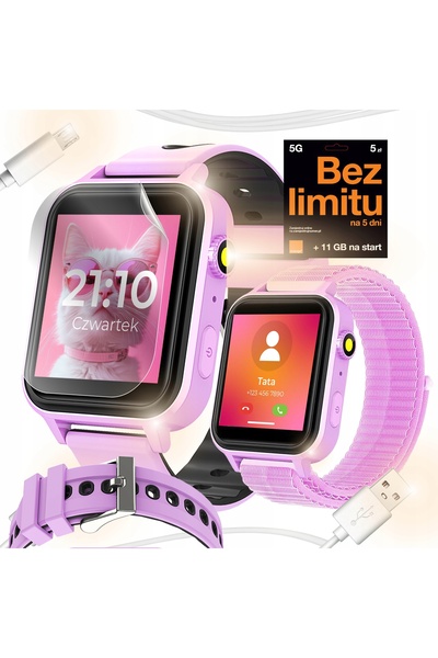 NO BRAND CEAS INTELIGENT PENTRU COPII: TELEFON, CONVERSAȚII, MUZICĂ, JOCURI, ...