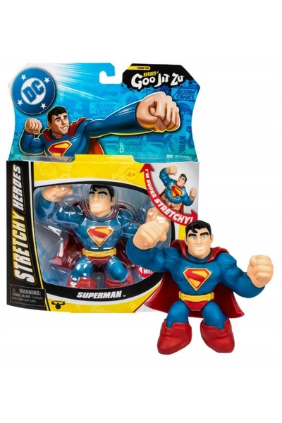 NO BRAND Eroii Goo Jit Zu - Figurină extensibilă Superman DC - 43073 43074