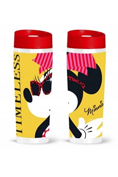 NO BRAND Cana termică Minnie Mouse, sticlă termică 400ml, Museta Mickey Mouse...