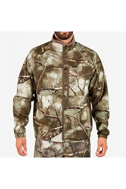 NO BRAND Solognac 300 Fleece de vânătoare călduros, camuflaj tremetic