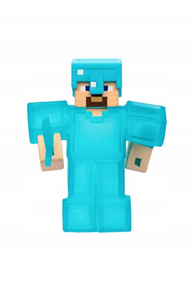 NO BRAND Eroii Goo Jit Zu - Figurină extensibilă Minecraft Steve - 42766