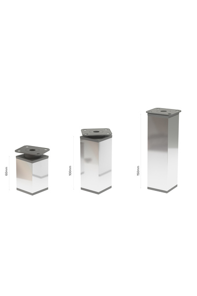 NO BRAND 4x PICIOR DE MOBILIER REGLABIL PENTRU MOBILIER 150 MM