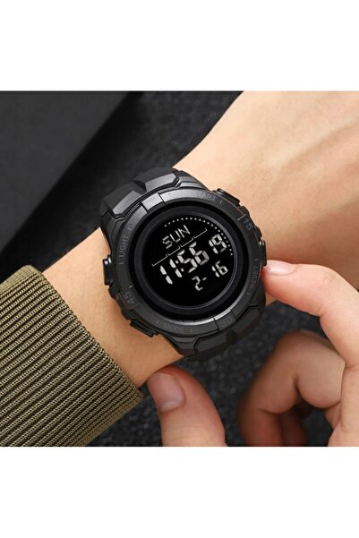 Skmei Ceas de mână bărbătesc skm.125641c.mn busolă electronică pedometru cron...