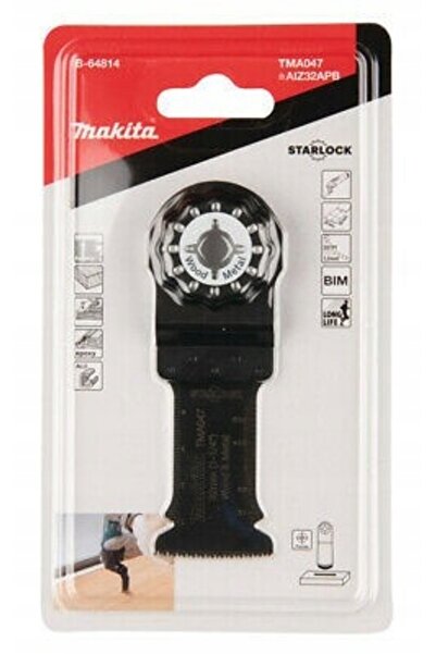Makita Lama de ferăstrău BIM 32x50 mm pentru lemn și metal Starlock
