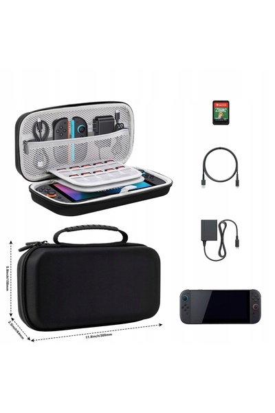 NO BRAND Husă compatibilă cu Nintendo Switch 2 (model 2025), geantă portabilă...