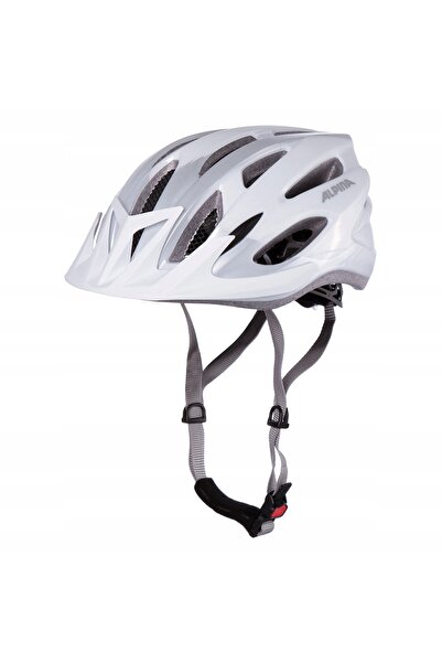 Alpina Cască de ciclism MTB17 Alb-Argintiu