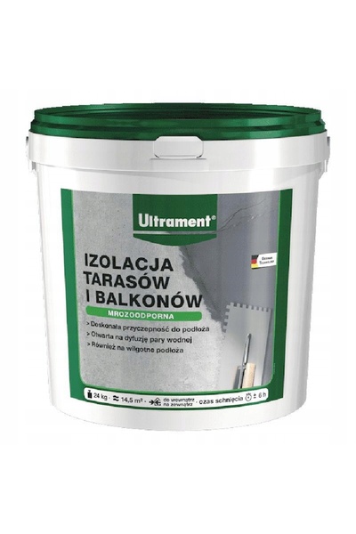 NO BRAND Membrană lichidă pentru hidroizolarea balconului și terasei 24 kg