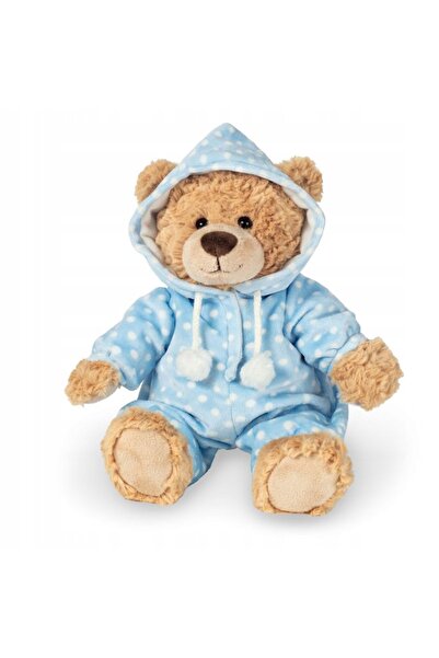 NO BRAND Ursuleț de pluș de 30cm, Teddy Hermann, cu pijamale albastre, jucări...