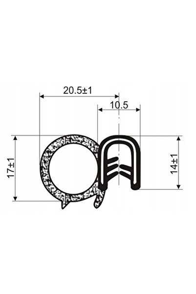 NO BRAND Cheder ușă Fiat 126p 125 Polonez Beetle original