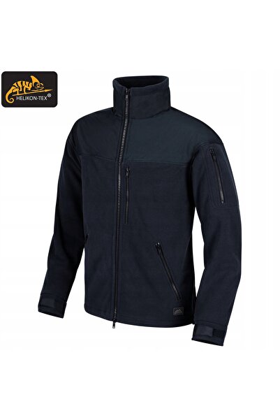 NO BRAND Hanorac din fleece polar, militar, Helikon Classic, bleumarin, 3XL