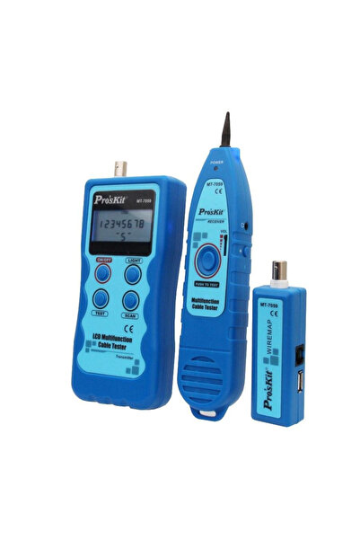 NO BRAND Tester profesional de cabluri de rețea, Tester LAN, Tester BNC USB M...