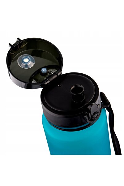 Meteor Sticlă Tritan 1 L Sport, Etanșă, Cu Gradații de Măsurare, Turcoaz
